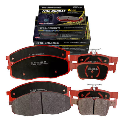 Kit Pastillas Delanteras + Traseras Freno Changan Cs55 2019 2023