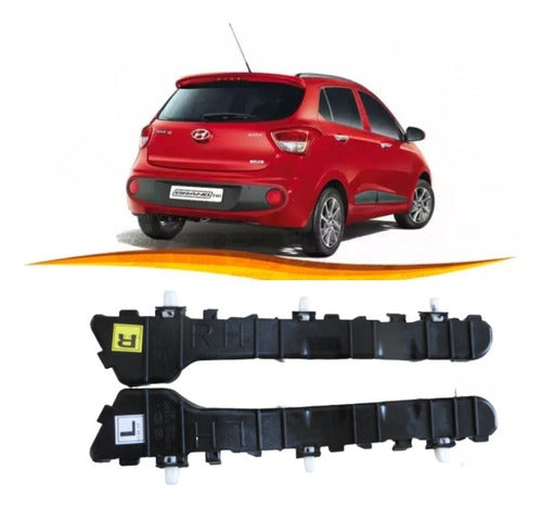 Mensula Parachoque Trasero Hyundai Grand I-10 1.0 1.2 2018 2020