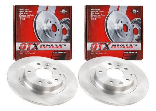 Discos Freno Con Pastilla Mazda Cx3 2016 2024 Traseras