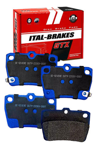 Pastilla Frenos Gtx Geely Mk 2008 2014 Kit