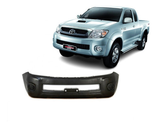 Parachoque Delantero Toyota Hilux Vigo 2008 2011 Sin Rejilla