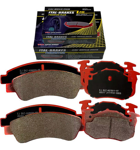 Kit Pastillas Delanteras + Traseras Freno Citroen Xsara 2000 2010