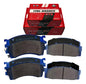 Kit Pastillas Delanteras + Traseras Freno Gtx Mazda 626 2000 2004