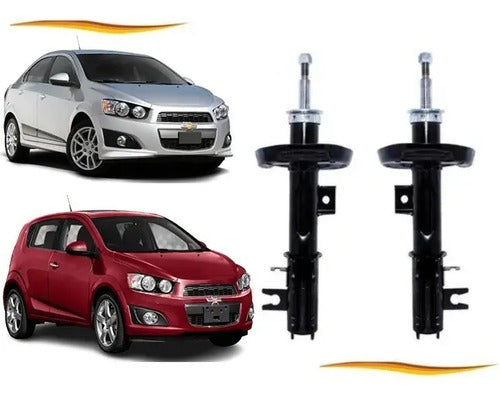 Amortiguador Delantero Chevrolet Sonic 1.6 2012 2016 Par