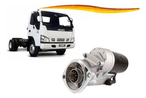 Motor Partida Isuzu Nkr C240 2400 C240 Sohc Diesel 4 Cil