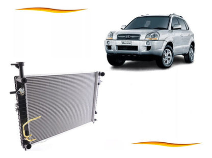 Radiador Motor Hyundai Tucson 2.0 2004 2010 Automatico