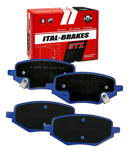Pastilla Freno Gtx Mg Zx 2022 2024 Delanteras Traseras