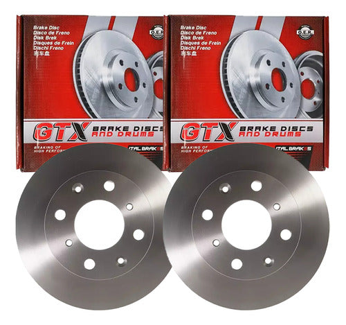 Discos Freno Con Pastilla Gtx Dfm Df-2500 2012 2014
