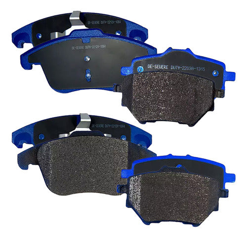 Kit Pastilla Freno Byd E5 2020 2023 Delanteras + Traseras