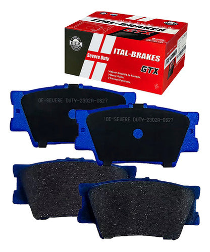 Kit Pastillas Delanteras + Traseras Freno Gtx Lexus Es 350 2008 2019