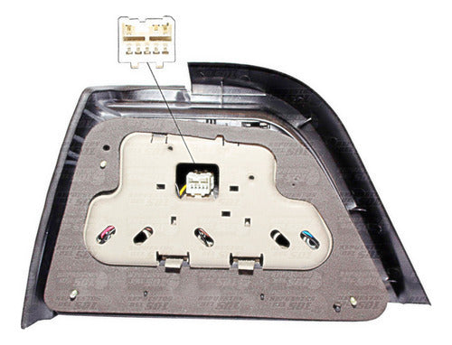 Farol Trasero Derecho Daewoo Heaven 1.5 G15mf 1994 1996