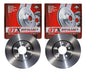 Par Discos Freno Hyundai Veloster 2013 2018 Delantero