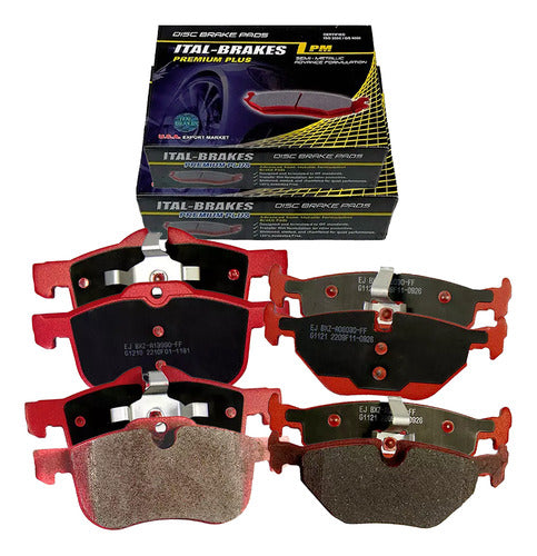 Pastilla Freno Mg 6 2010 2015 Delanteras + Traseras