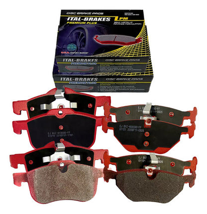 Pastilla Freno Mg 750 2008 2012 Delanteras + Traseras