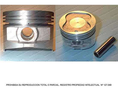 Juego Pistones Toyota Accent Prime 1.5 1988 1992