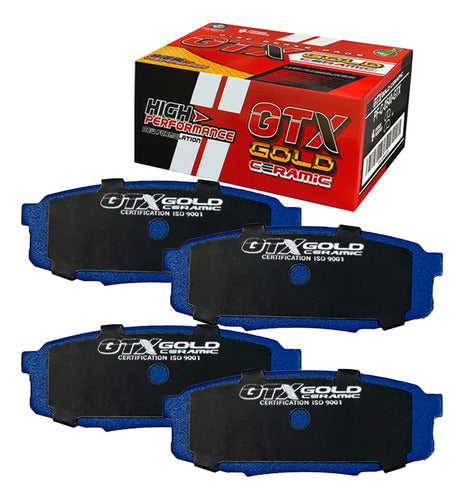 Kit Pastillas Delanteras + Traseras Freno Gtx Gold Lexus Lx 570 2008 2023