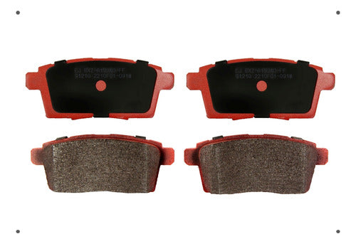 Pastilla Freno Ital Brakes Trasero Ford Edge I 2007 2014