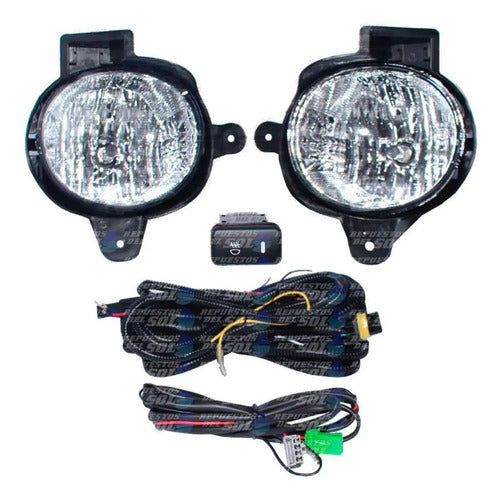 Kit Neblineros Derecho Izquierdo Hilux 2.5 2kd-ftv 2wd 2012 2015