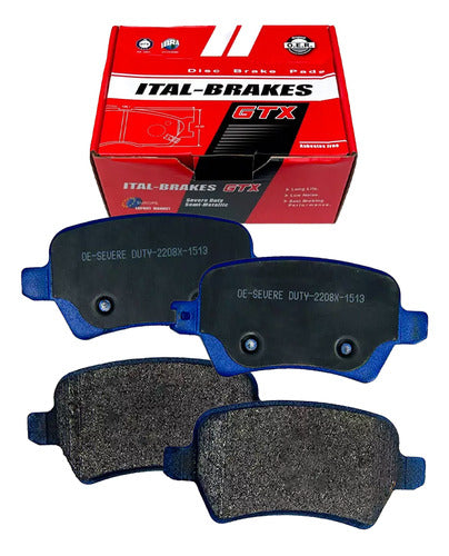 Kit Pastillas Delanteras + Traseras Freno Gtx Changan A500 2018 2023