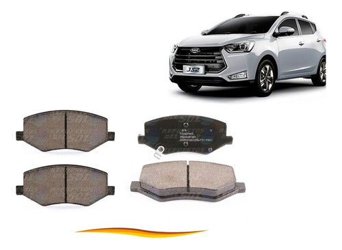 Pastilla Freno Delanteras Jac S2 1.5 2016-2019