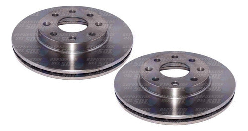 Par Disco Freno Opel Vectra B 1991 2001 Delantero Ventilado