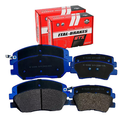 Kit Pastillas Delanteras + Traseras Freno Gtx Ssangyong Korando 2011 2024