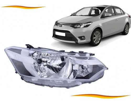 Optico Derecho Toyota Yaris 2014 2017