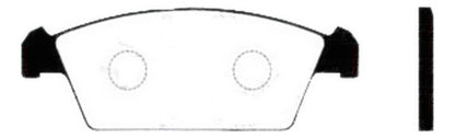 Pastilla Freno Delantera Daewoo Tico 0.8 F8c 1997 2000