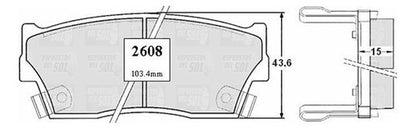 Pastilla Freno Delantero Suzuki Vitara 1.6 1989 2002