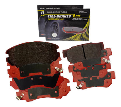 Kit Pastillas Delanteras + Traseras Freno Kia Sportage 2005 2011