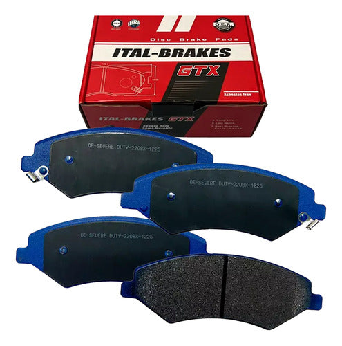 Kit Pastillas Delanteras + Traseras Freno Gtx Jetour X70 Plus 2022 2024