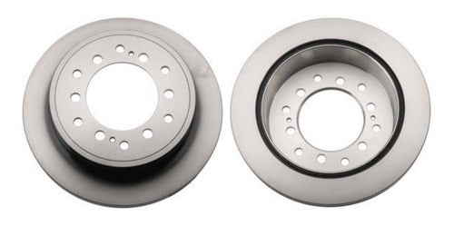 Kit Pastilla Freno + Par Disco Trasero Toyota Runner 2010 2013
