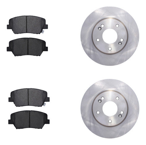 Discos Con Pastilla Freno Hyundai Elantra 2011 2020