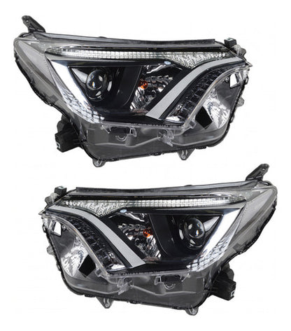 Parachoques Delantero Toyota Rav4 2016 2018 + Opticos + Neblineros