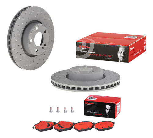 Discos Freno Con Pastilla Mercedes Benz C220 2014 2018