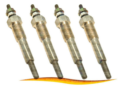 Juego 4 Bujías Incandescentes Chevrolet Nkr 1999 2007