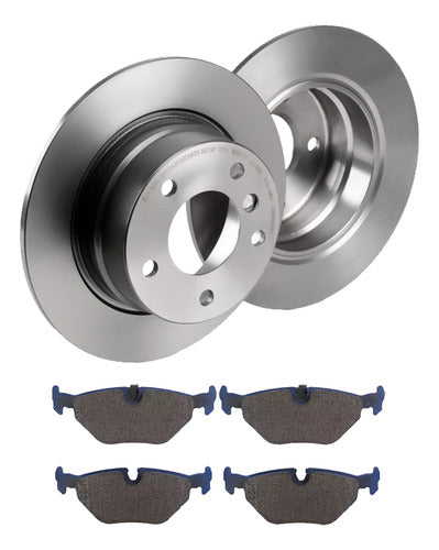 Discos Freno Brembo Con Pastilla Gtx Bmw Z4 2003 2010