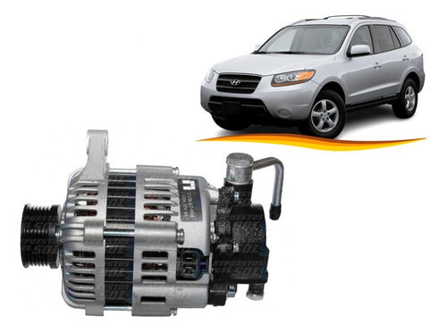 Alternador Hyundai Santa Fe 2.2 D4eb 2006 2010