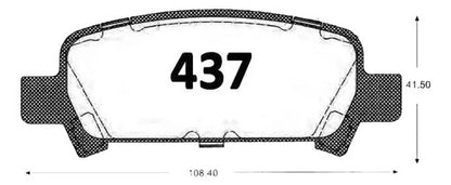 Kit Pastillas Delanteras + Traseras Freno Subaru Baja Sport 2003 2007