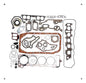 Juego Empaquetadura Motor Hilux 2.4 22re 1993 1997