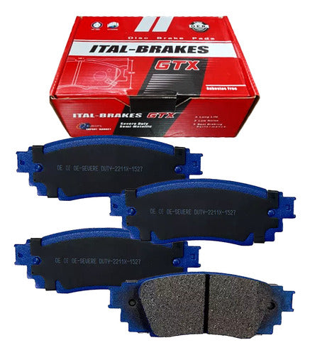 Kit Pastillas Delanteras + Traseras Freno Gtx Lexus Ux200 2019 2024