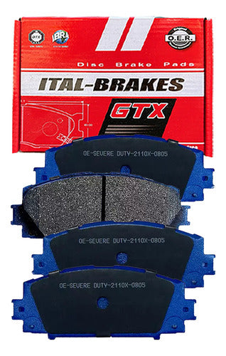 Kit Pastillas Delanteras + Traseras Freno Lexus Ct200h 2010 2014
