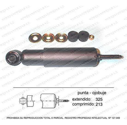 Par Amortiguador R/L Delantero Chevrolet Luv 1.6 1989 1994