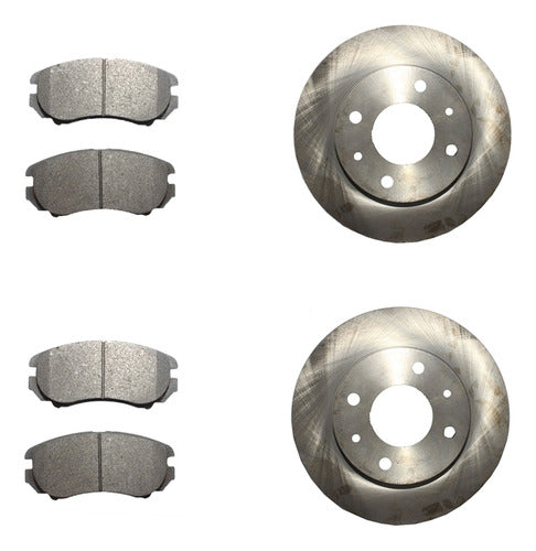 Discos Con Pastilla Freno Hyundai Sonata 1999 2001