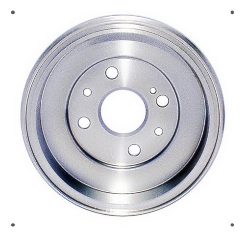 Tambor Freno Trasero Mazda 2 1.5 Zyve 2010 2015 Par