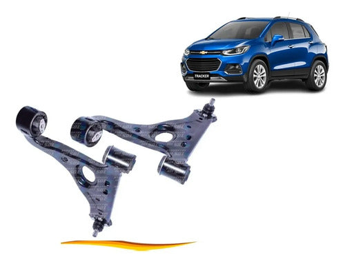 Set Bandejas Inferior Derecho Izquierda Chevrolet Tracker 2013 2016