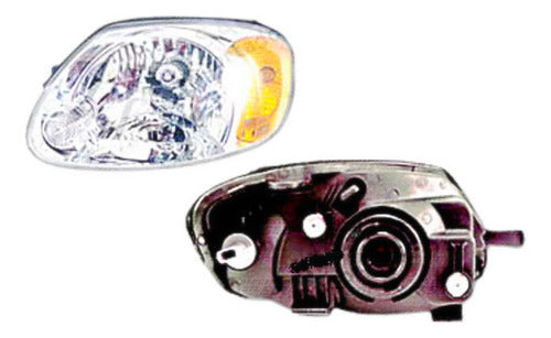 Optico Izquierdo Hyundai Accent Prime Lc 1.5 2003 2007