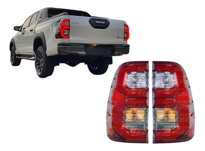 Farol Trasero Led Toyota Hilux 2019 2024 Par