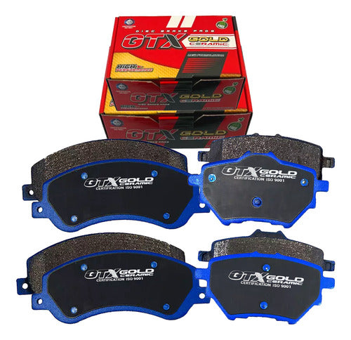 Kit Pastillas Delanteras + Traseras Freno Gtx Gold Byd Song 2018 2024