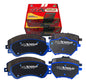 Kit Pastillas Delanteras + Traseras Freno Gtx Gold Byd Song 2018 2024